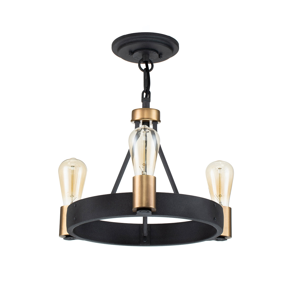 Quintiesse Silas Lámpara Colgante de 3 Luces