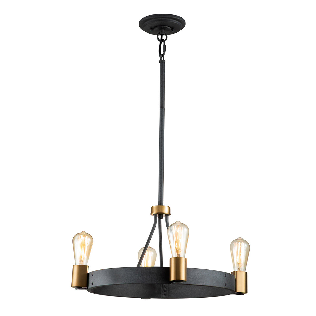 Quintiesse Silas Lámpara Colgante / Semiencastrada de 4 Luces