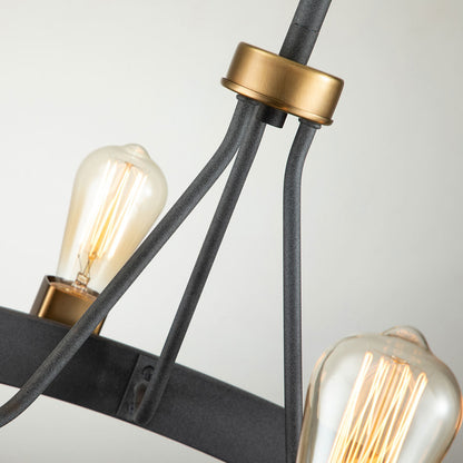 Quintiesse Silas Lámpara Colgante / Semiencastrada de 4 Luces