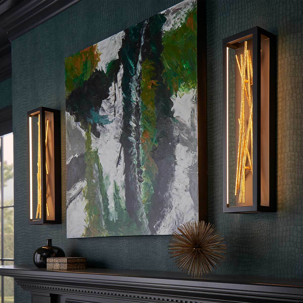 Quintiesse Styx Decorative Wall Light
