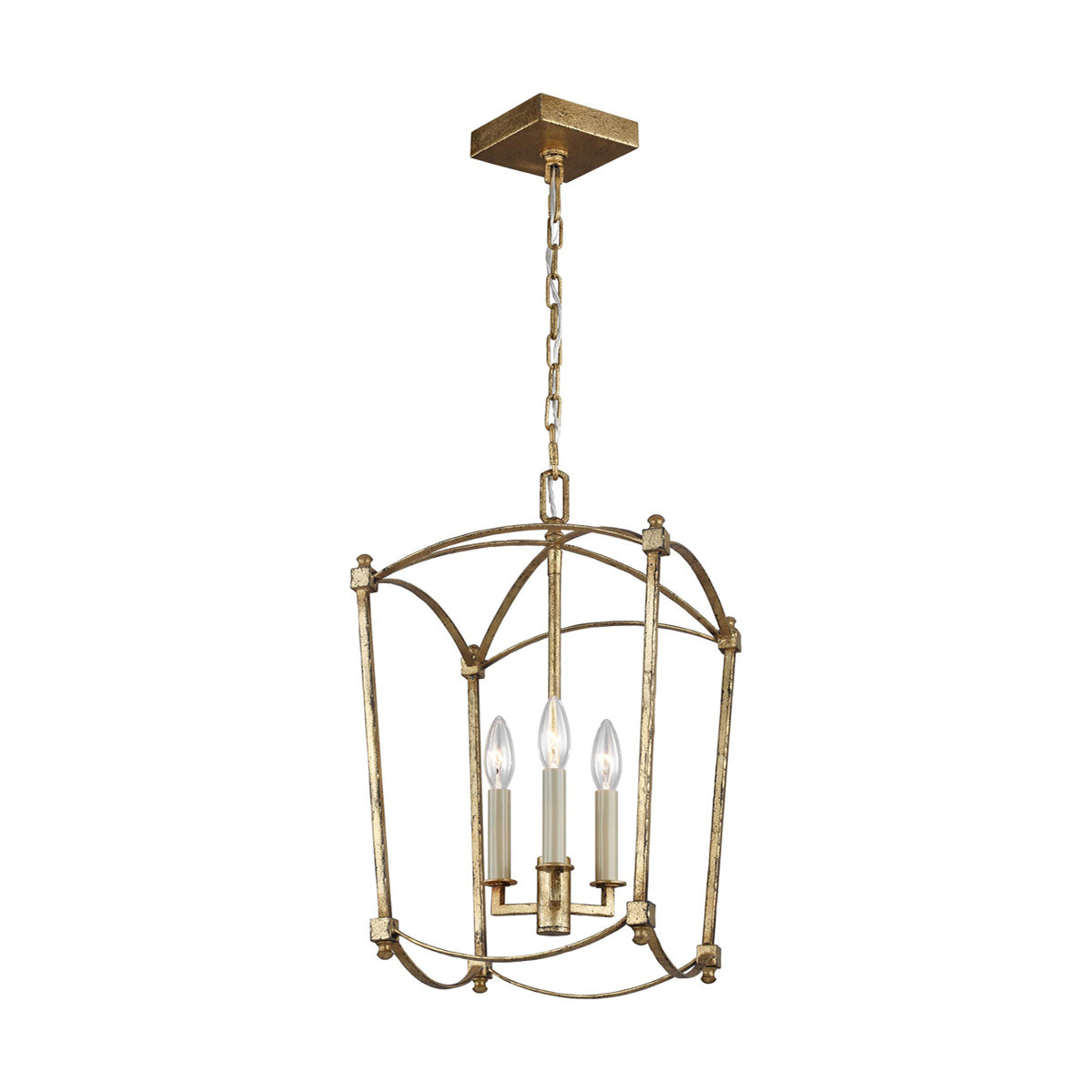Quintiesse Thayer 3-Light Pendant Lantern