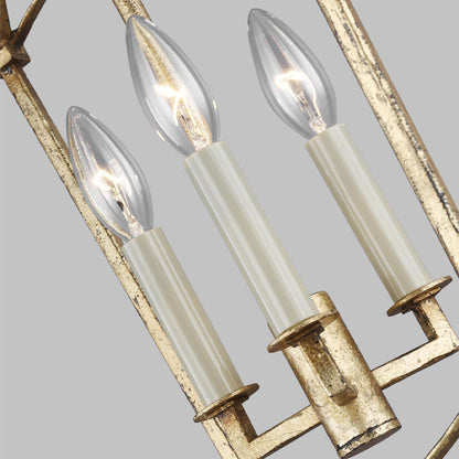 Quintiesse Thayer 3-Light Pendant Lantern