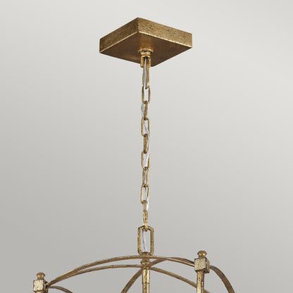 Quintiesse Thayer 3-Light Pendant Lantern