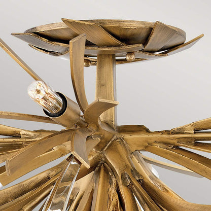 Quintiesse Vida 9-Light Semi-Flush Ceiling Light