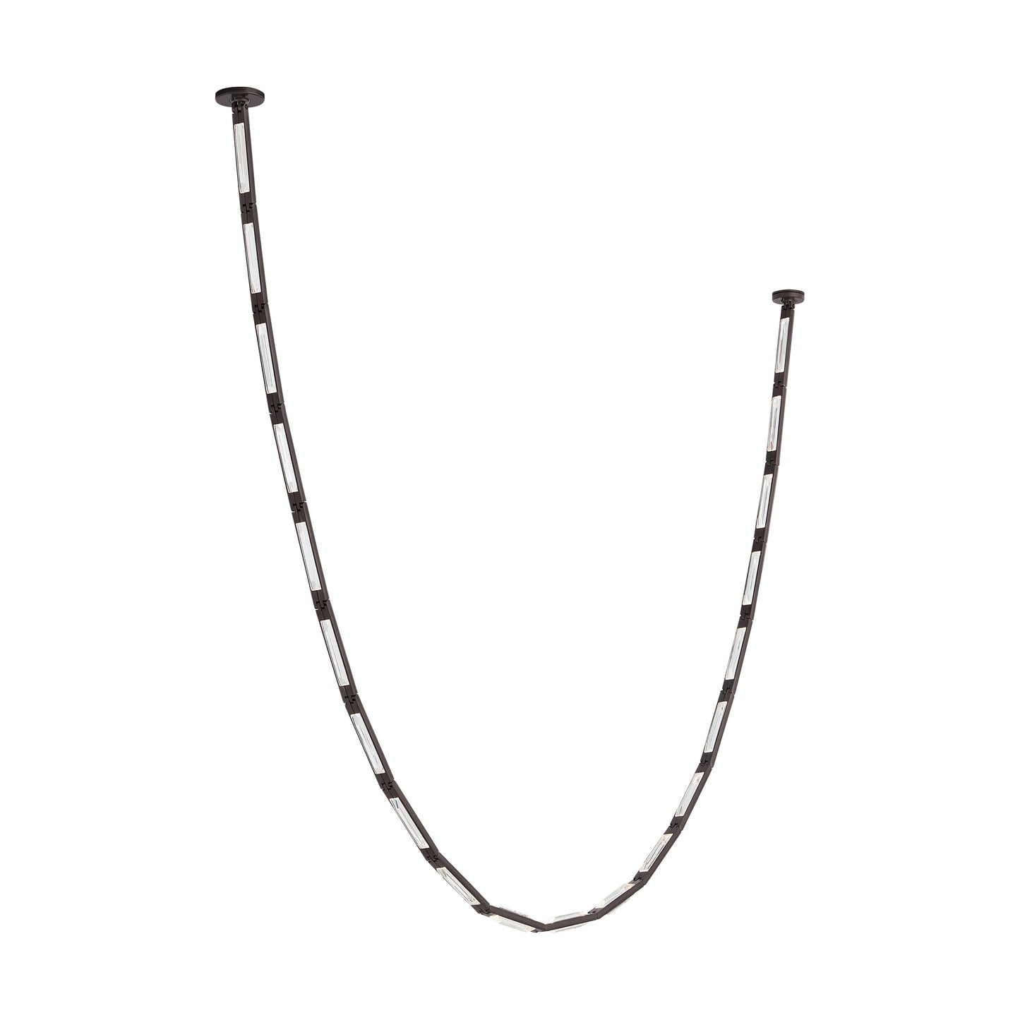 Visual Comfort Catena Flexible Linear Chandelier