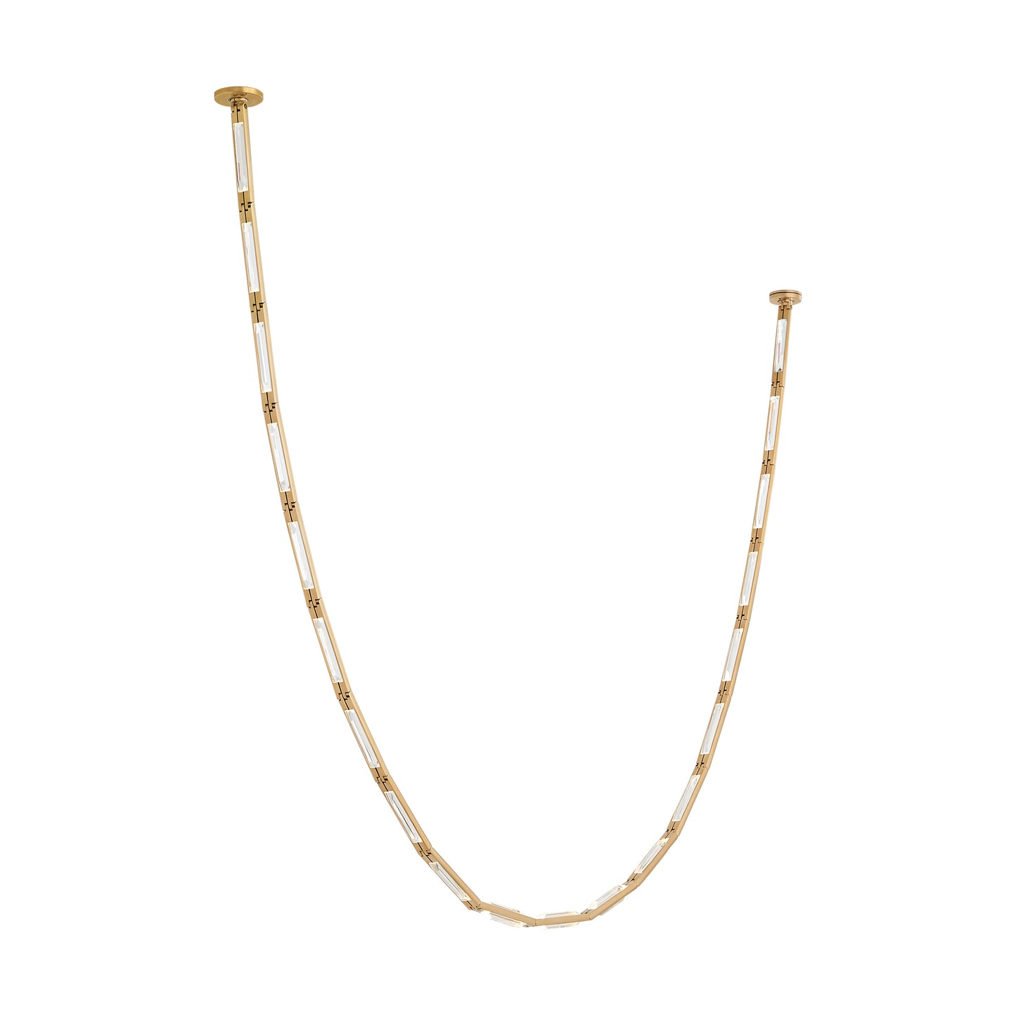 Visual Comfort Catena Flexible Linear Chandelier