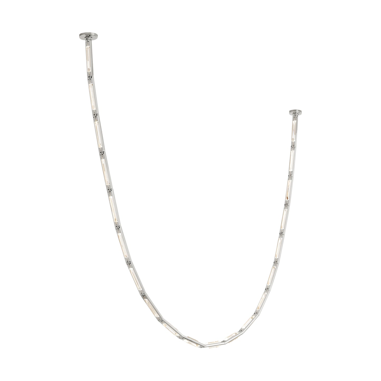 Visual Comfort Catena Flexible Linear Chandelier